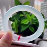 白冰白月光圆条手镯